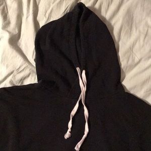 cropped hoodie